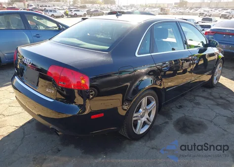 2007 Audi A4 2.0T from USA, damaged, VIN WAUAF78E67A076934